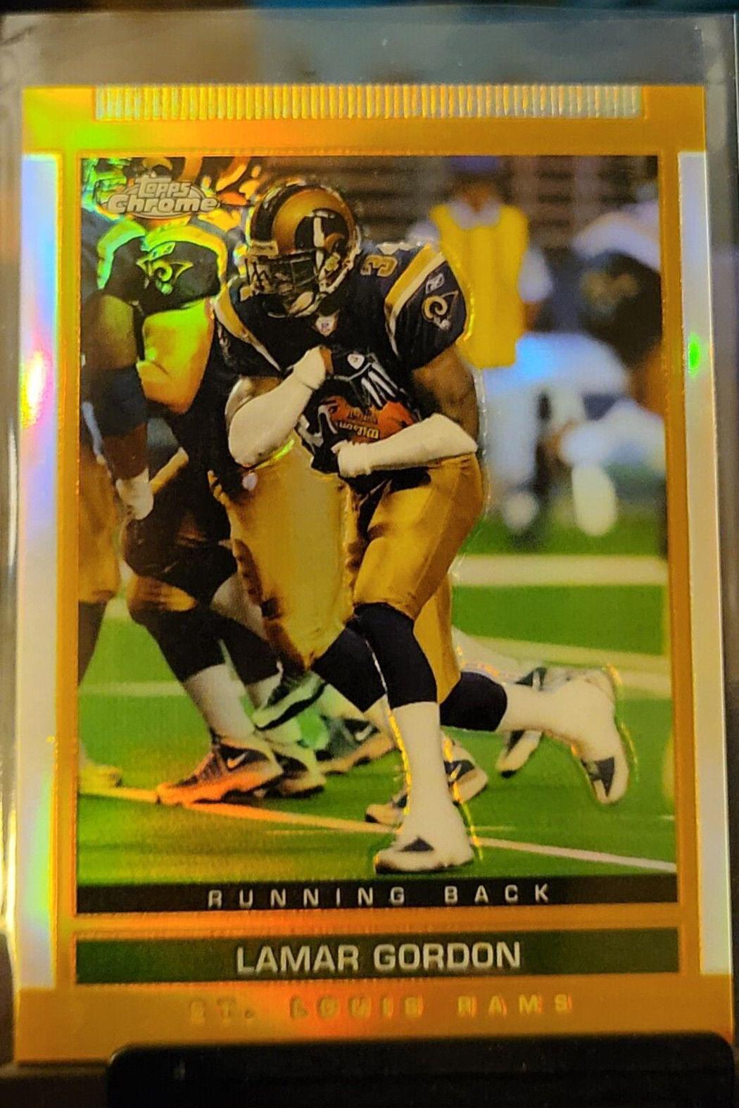 Lamar Gordon [Chrome Gold Refractor] #89