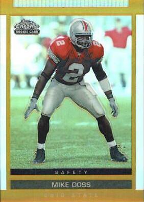 Mike Doss [Chrome Gold Refractor] #128