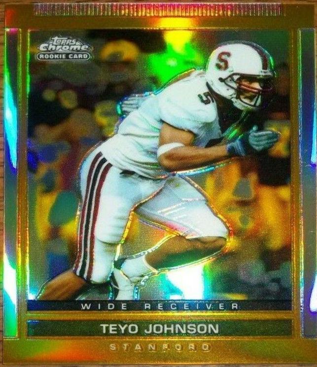 Teyo Johnson [Chrome Gold Refractor] #151