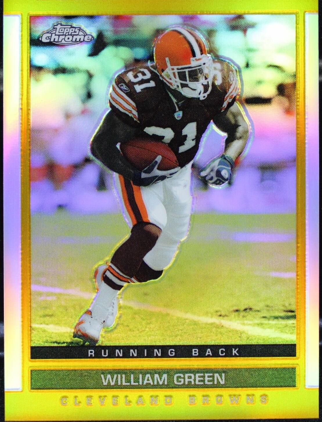 William Green [Chrome Gold Refractor] #74