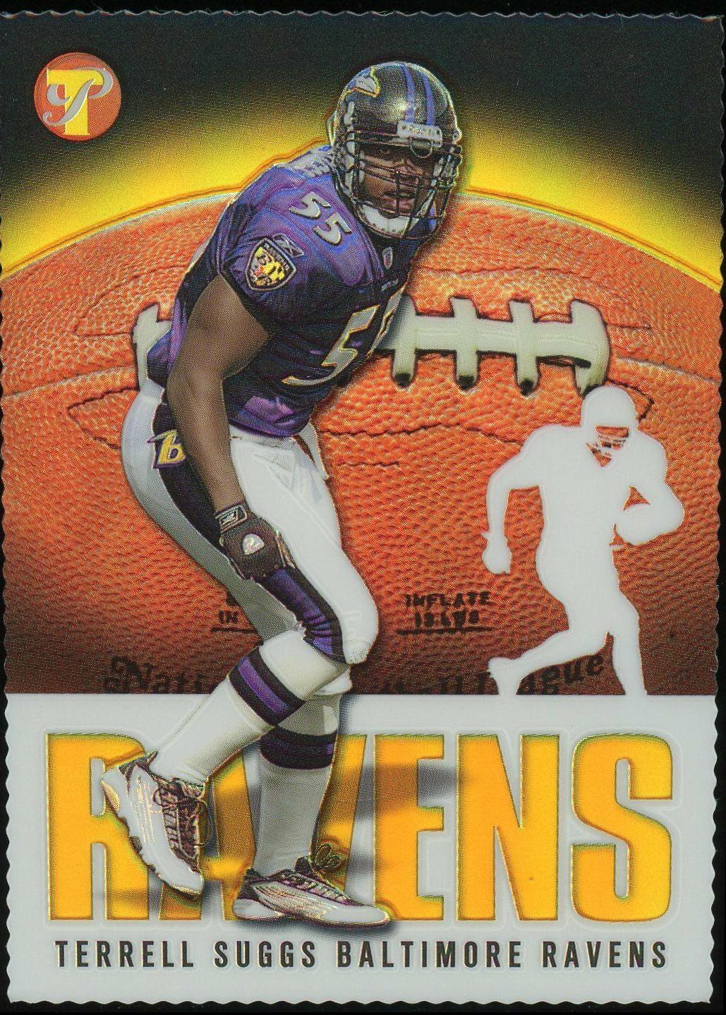 Terrell Suggs [Gold Refractor] #144