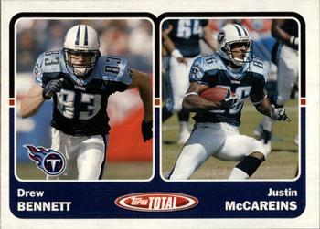 Drew Bennett, Justin McCareins #436