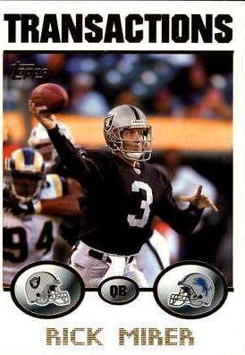 Rick Mirer [Collection] #28