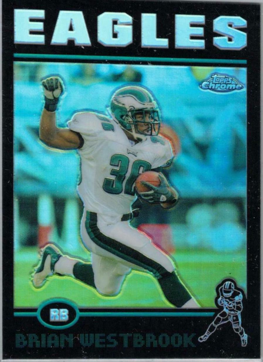 Brian Westbrook [Black Refractor] #54