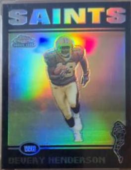Devery Henderson [Black Refractor] #240