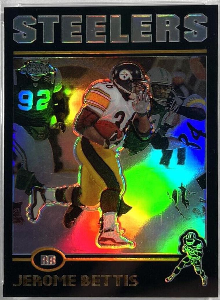 Jerome Bettis [Black Refractor] #94