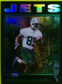 Jerricho Cotchery [Black Refractor] #194