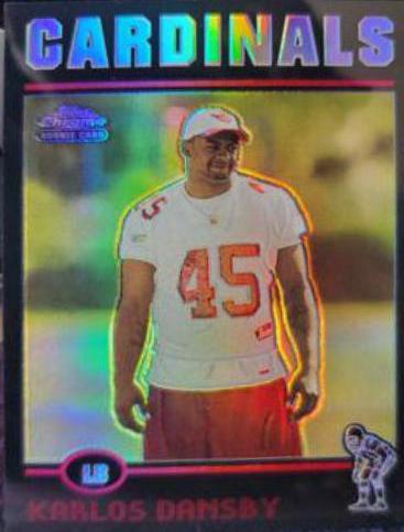 Karlos Dansby [Black Refractor] #236
