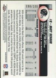 Matt Schaub [Black Refractor] #211