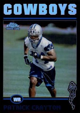 Patrick Crayton [Black Refractor] #242
