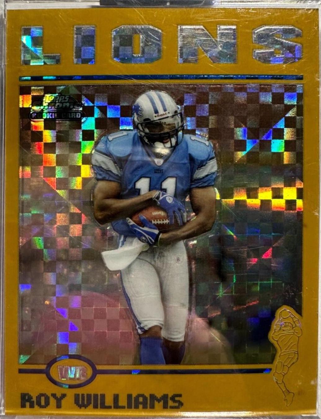 Roy Williams WR [Gold Xfractor] #175