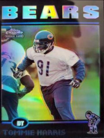Tommie Harris [Black Refractor] #212