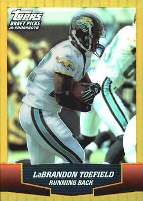 LaBrandon Toefield [Gold Chrome Refractor] #68