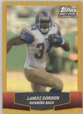 Lamar Gordon [Gold Chrome Refractor] #64