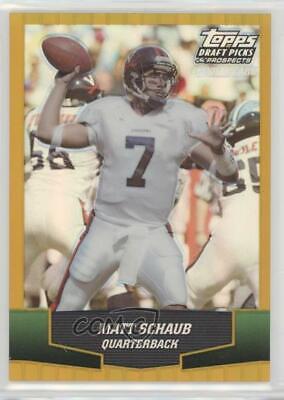 Matt Schaub [Gold Chrome Refractor] #153