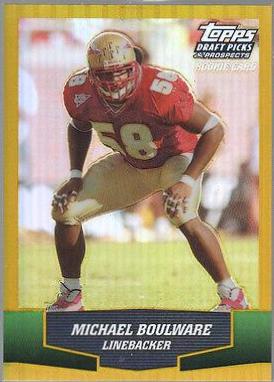 Michael Boulware [Gold Chrome Refractor] #133