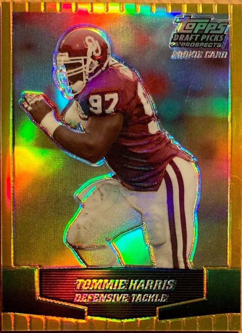 Tommie Harris [Gold Chrome Refractor] #157
