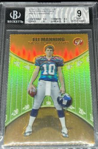 Eli Manning [Gold Refractor] #88