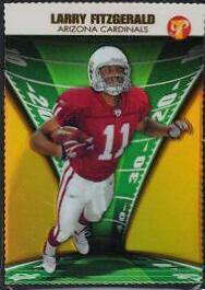 Larry Fitzgerald [Gold Refractor] #110