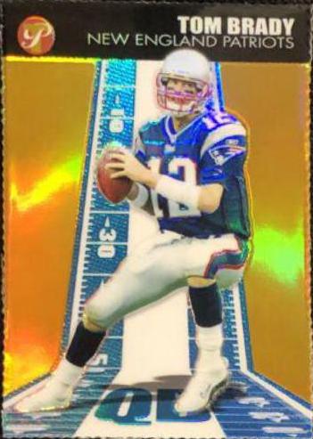 Tom Brady [Gold Refractor] #49