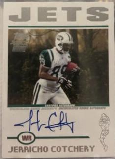 Jerricho Cotchery [Autograph] #84