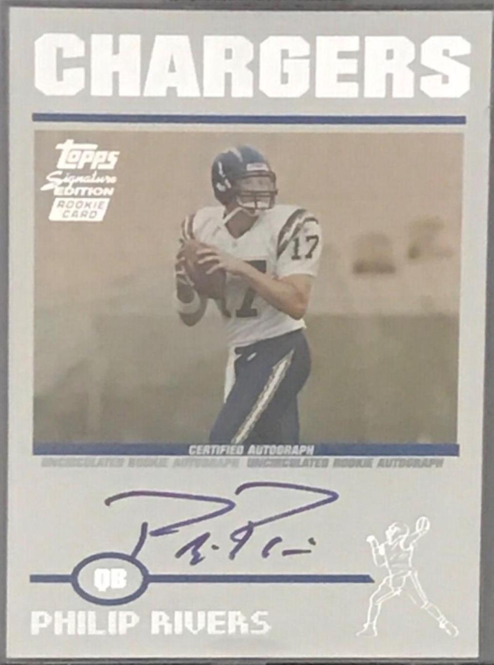 Philip Rivers [Autograph] #80