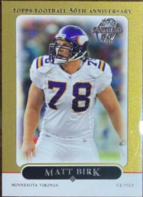 Matt Birk [Gold] #49
