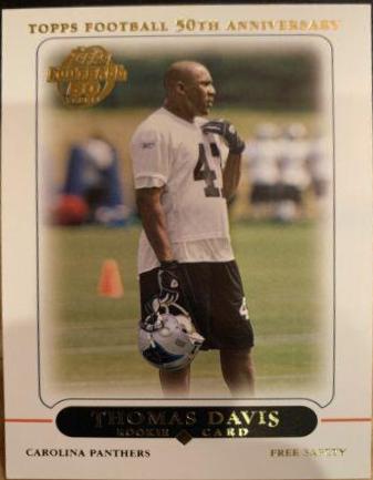Thomas Davis [50th Anniversary Rookie] #396