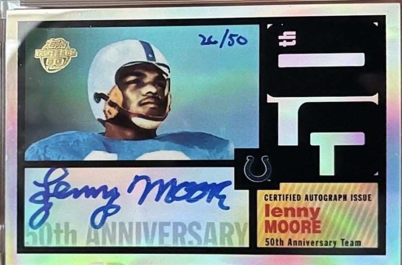 Lenny Moore #TA-LM