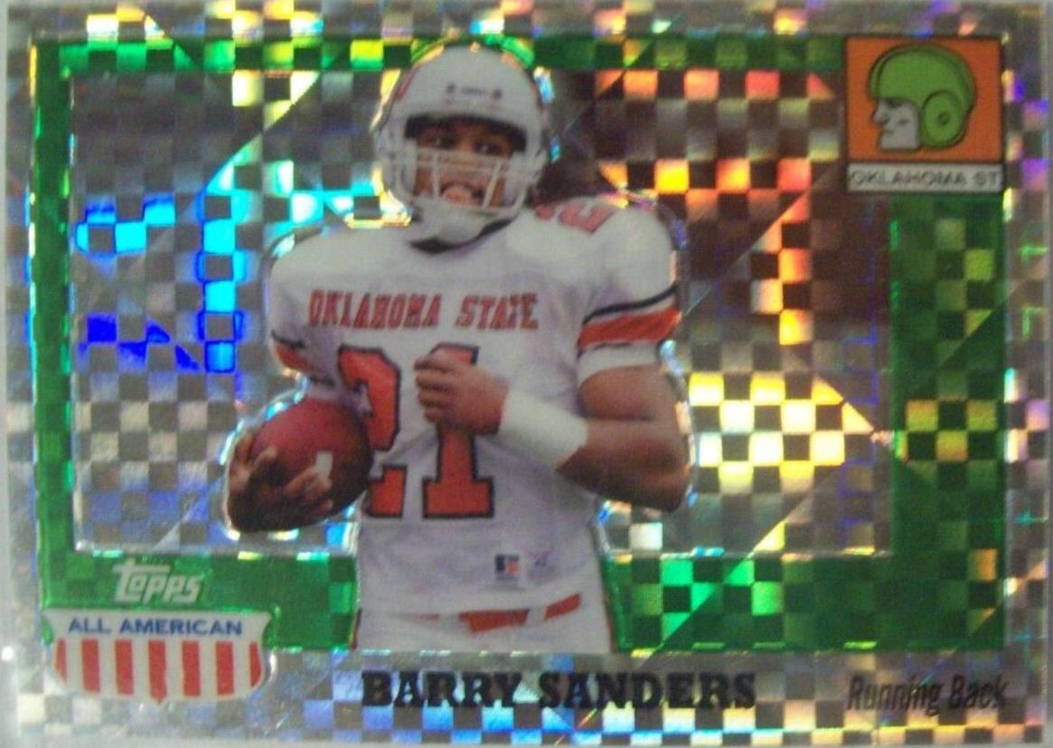Barry Sanders [Chrome Xfractor] #75