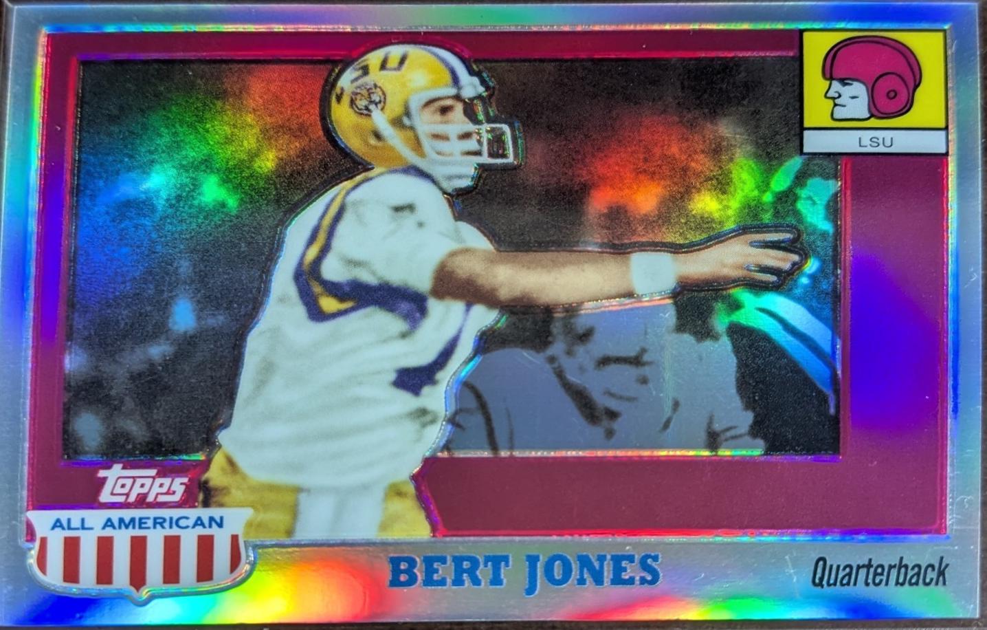 Bert Jones [Chrome Refractor] #39