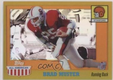 Brad Muster [Gold Chrome Refractor] #68