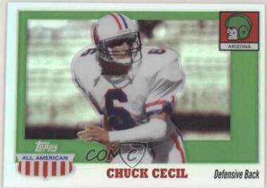 Chuck Cecil [Chrome Refractor] #72