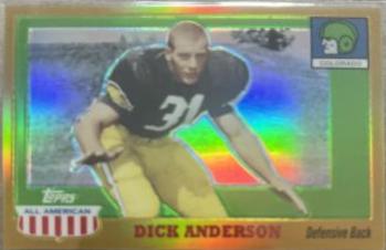 Dick Anderson [Gold Chrome Refractor] #32