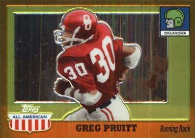 Greg Pruitt [Gold Chrome] #36