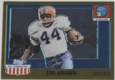 Jim Brown [Gold Chrome] #25