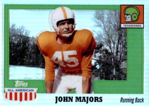 Johnny Majors [Chrome Refractor] #38