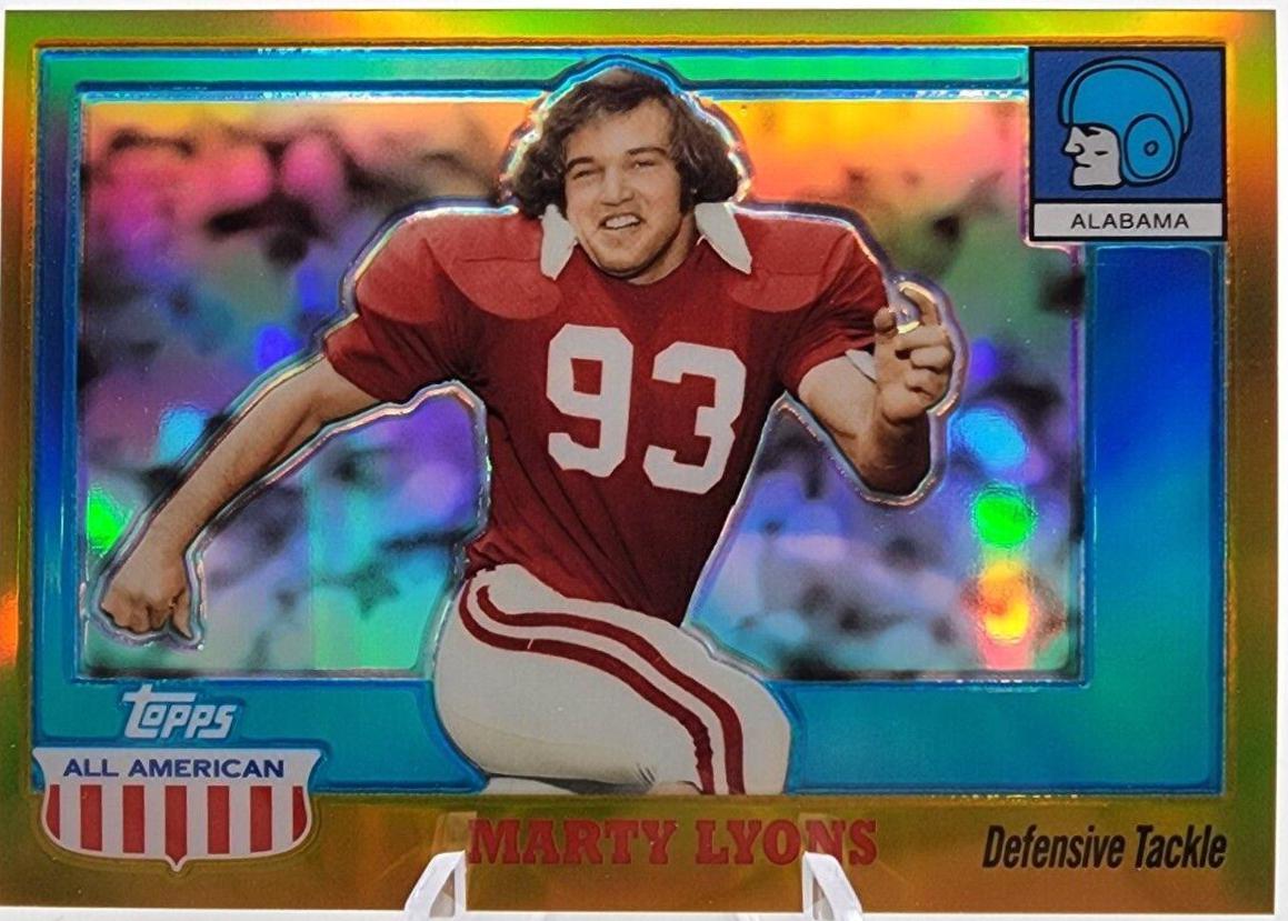 Marty Lyons [Gold Chrome Refractor] #3