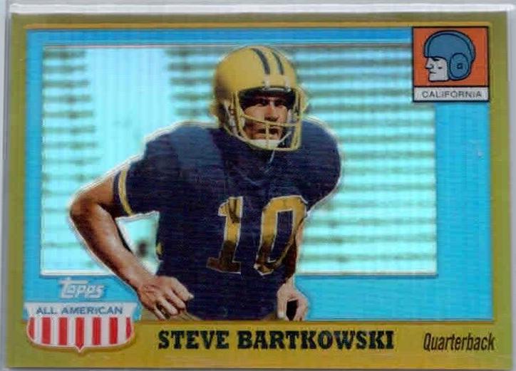 Steve Bartkowski [Gold Chrome Refractor] #40