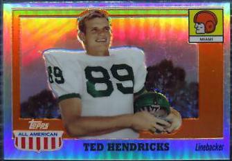Ted Hendricks [Chrome Refractor] #16