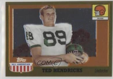 Ted Hendricks [Gold Chrome] #16