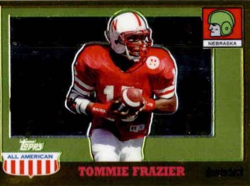 Tommie Frazier [Gold Chrome Refractor] #82