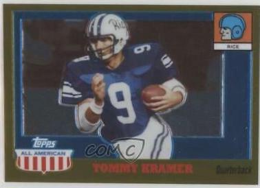 Tommy Kramer [Gold Chrome] #44