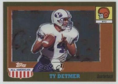 Ty Detmer [Gold Chrome] #83