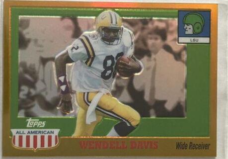 Wendell Davis [Gold Chrome Refractor] #84