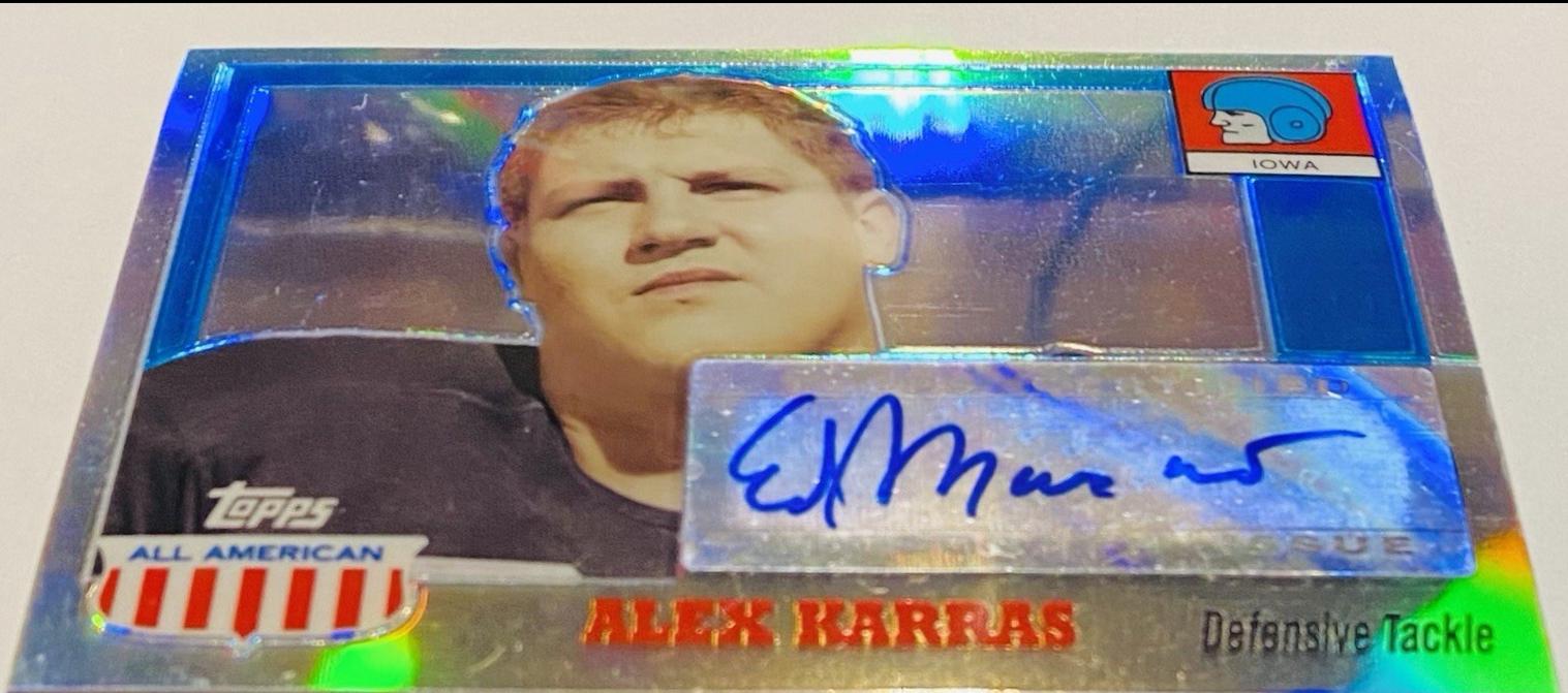 Alex Karras [Chrome Refractor] #A-AK