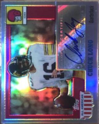 Chuck Long [Chrome Refractor] #A-CL