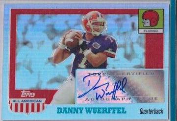 Danny Wuerffel [Chrome Refractor] #A-DW