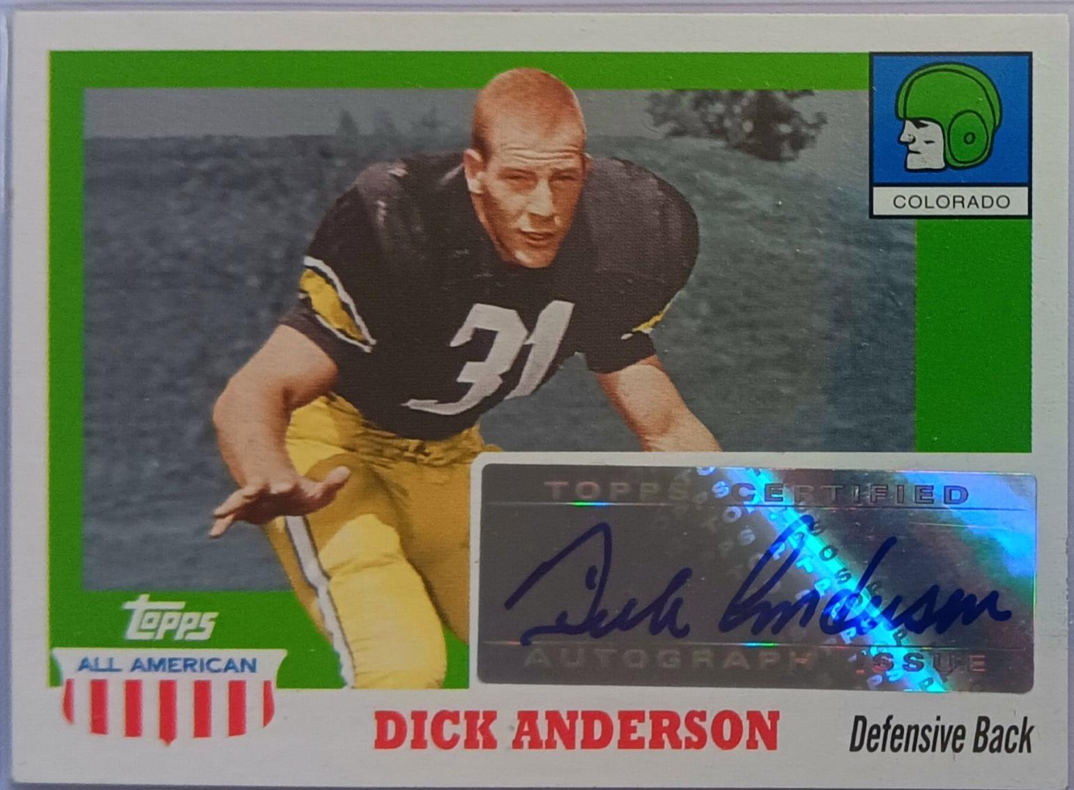 Dick Anderson #A-DA