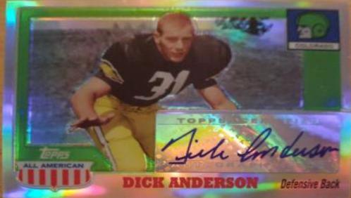Dick Anderson [Chrome Refractor] #A-DA